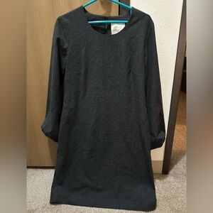 Charlotte Brody Dark Gray Long Sleeve Dress